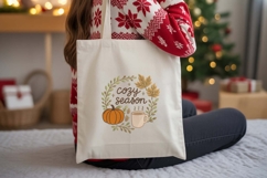 Cozy Season Embroidery Design Product Image 4