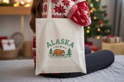 Alaska Bear Embroidery Design Product Image 4