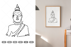 Buddha SVG &amp; Clipart Product Image 1