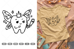 Fairy tooth SVG &amp; Clipart Product Image 1