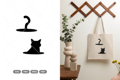 Cat Portal SVG &amp; Clipart Product Image 1
