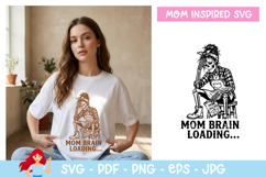 Mom brain loading SVG, Mom inspired SVG Product Image 1