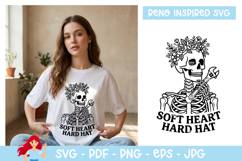 Soft heart, hard hat SVG, Home renovation SVG Product Image 1