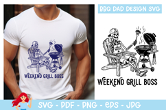 20 BBQ DAD SVG Bundle, Dad inspired SVG, Skeleton Product Image 5