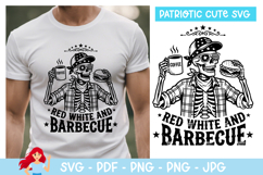 Red, white and barbecue SVG ,Patriotic SVG, Independence day Product Image 1