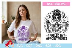 12 nail tech bundle SVG, Nail tech inspired svg Product Image 8