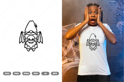 Halloween Gnome SVG &amp; Clipart Product Image 1