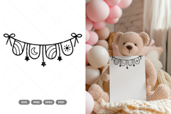 Garlands Doodle SVG &amp; Clipart Product Image 1