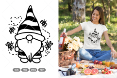 Bee Gnome SVG &amp; Clipart Product Image 1