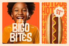 Ketchup Chicken - Food Font Product Image 10