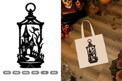 Halloween Lantern SVG & Clipart Product Image 3