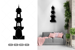 Mosque Minarets Silhouette SVG &amp; Clipart Product Image 1