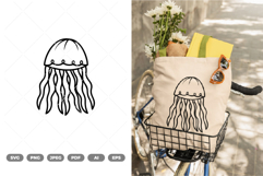 Jellyfish SVG &amp; Clipart Product Image 1