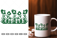 Wildflower SVG &amp; Clipart Product Image 1