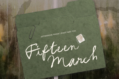 Mother's Plate - Dry Brush Font Product Image 5