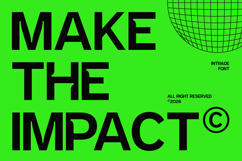 Intrade - futuristic sans serif font Product Image 4