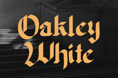 Kosegry A Bold Blackletter Font Product Image 4