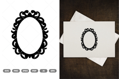 Ornamental Frame SVG &amp; Clipart Product Image 1