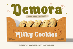 Milano Biscuit - Food Font Product Image 5