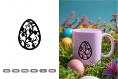 Easter Egg SVG &amp; Clipart Product Image 1