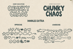 Chunky Chaos Font Duo Product Image 5