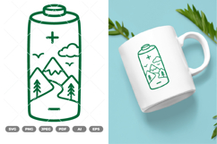 Battery SVG &amp; Clipart Product Image 1