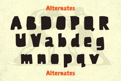 Urban Goath - Raw Chunky Font Product Image 5