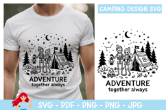 Adventure together always SVG, Camp SVG Product Image 1
