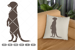 Meerkat SVG &amp; Clipart Product Image 1
