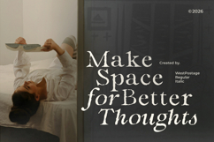 West Postage - Rough Sketch Serif Product Image 5
