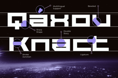 Wild Cyber - Modern Futuristic Expanded Boxy Sans Font Product Image 3