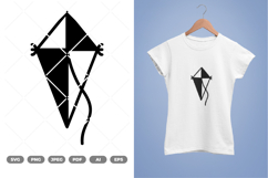 Kite Icon SVG &amp; Clipart Product Image 1