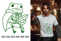 Toad Knight SVG &amp; Clipart Product Image 1