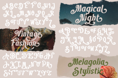 Melagolia Retro Script Product Image 5