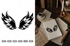 Wings SVG &amp; Clipart Product Image 1