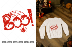 Boo! SVG &amp; Clipart Product Image 1