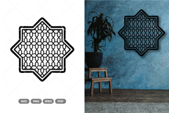 Ornamental Decorative Window SVG &amp; Clipart Product Image 1