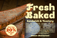 Rostela - Tasty Food Font Product Image 5