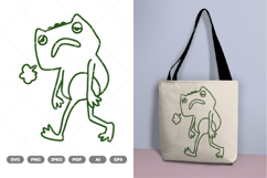 Frog SVG &amp; Clipart Product Image 1