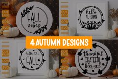 Autumn SVG, Autumn cut file, Autumn T-Shirt design Product Image 1
