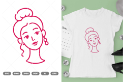 Woman SVG &amp; Clipart Product Image 1