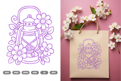 Lantern SVG &amp; Clipart Product Image 1