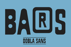 Dobla Sans | Industrial Font Product Image 5