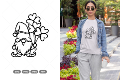 St. Patrick Gnome SVG &amp; Clipart Product Image 1