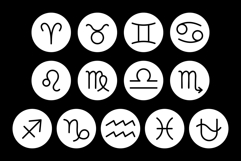 Zodiac Symbol Icons Set Product Image 8