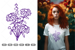 Flowers SVG &amp; Clipart Product Image 1
