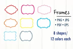 Printable Decorative Frames Product Image 1