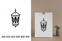 Ramadan Lantern SVG &amp; Clipart Product Image 1