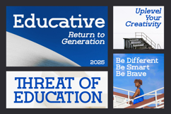 Scientify - Monoline Slab Serif Font Product Image 4