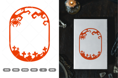 Halloween Frames SVG &amp; Clipart Product Image 1